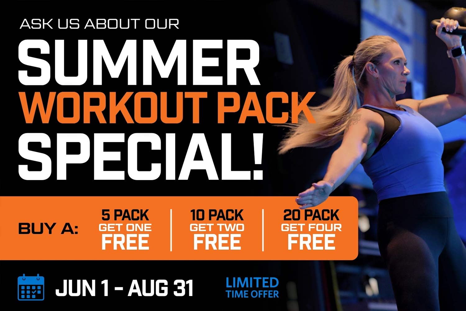 summer workout pack special
